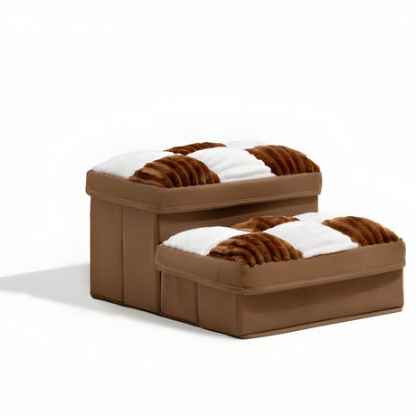 FetchFold Hundetrappa – Håndlaget hundetrappa med oppbevaring Carvallo