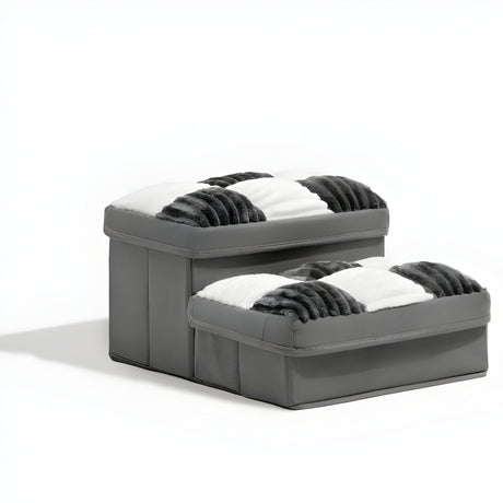 FetchFold Hundetrappa – Håndlaget hundetrappa med oppbevaring Carvallo