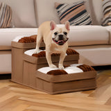 FetchFold Hundetrappa – Håndlaget hundetrappa med oppbevaring Carvallo