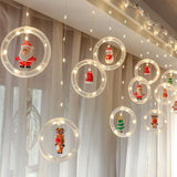 TwinkleJoy Julbelysning – LED-ljusslinga med festliga figurer Carvallo