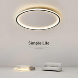 CircleBright Light - Minimalistisk Rund Taklampa för Ditt Hem Carvallo