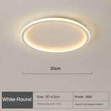 CircleBright Light - Minimalistisk Rund Taklampa för Ditt Hem Carvallo