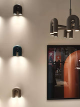 Samtida U-formad Vägglampa Carvallo