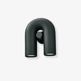 Samtida U-formad Vägglampa Carvallo