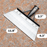 Carvallo - Tungvikts rengöringsskopa i stål Carvallo