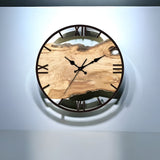 ClearTime Väggklocka – Modern & Minimalistisk Akryldesign Hemnix