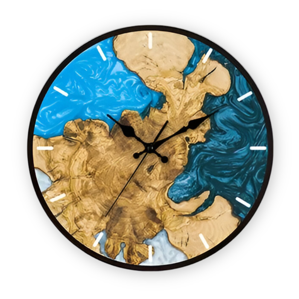 ClearTime Väggklocka – Modern & Minimalistisk Akryldesign Hemnix
