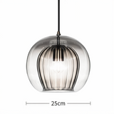 Veloura Globe Pendellampa – Vintage Glas Taklampa i Modern Design Hemnix