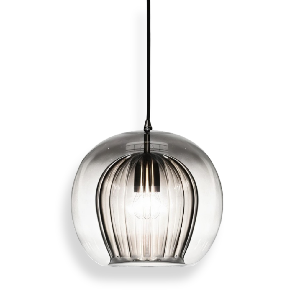Veloura Globe Pendellampa – Vintage Glas Taklampa i Modern Design Hemnix
