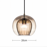 Veloura Globe Pendellampa – Vintage Glas Taklampa i Modern Design Hemnix