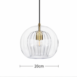 Veloura Globe Pendellampa – Vintage Glas Taklampa i Modern Design Hemnix