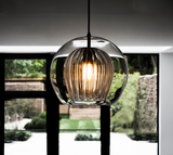 Veloura Globe Pendellampa – Vintage Glas Taklampa i Modern Design Hemnix
