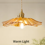Vintage Floral Glass Pendant Light Fixture for Dining Room - Elegant Retro Design to Illuminate Your Space Carvallo