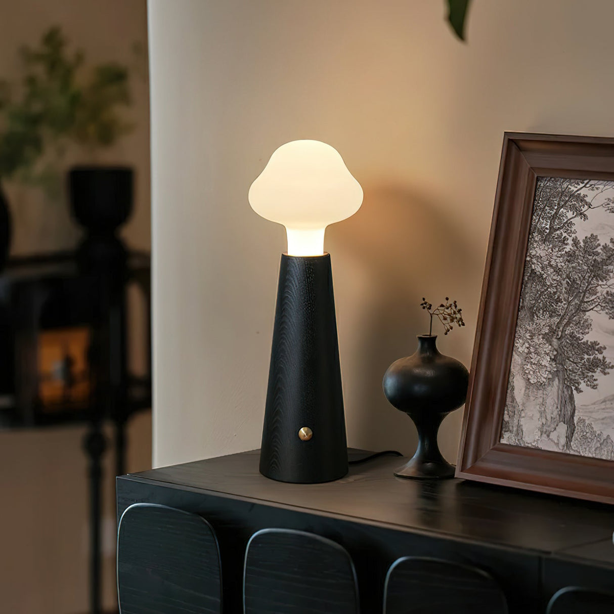 LumeAura - LED Bordslampa med Poetisk Design – Modern Dekorativ Lampa Carvallo