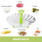 Carvallo - faltbar sömlös ångkokare Carvallo