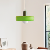 Bauhaus Inspired Colorful Glass Pendant Lamp Carvallo