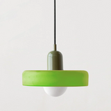 Bauhaus Inspired Colorful Glass Pendant Lamp Carvallo