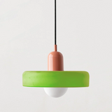 Bauhaus Inspired Colorful Glass Pendant Lamp Carvallo