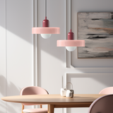 Bauhaus Inspired Colorful Glass Pendant Lamp Carvallo