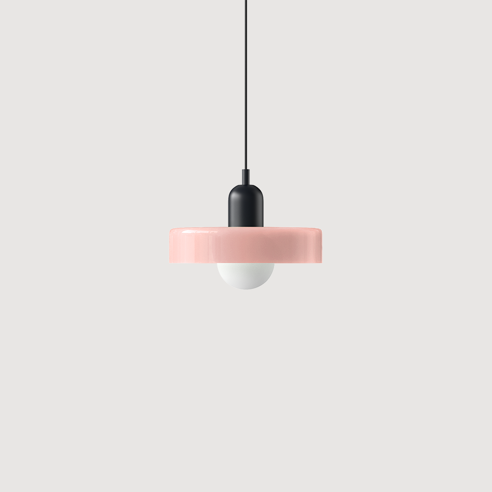 Bauhaus Inspired Colorful Glass Pendant Lamp Carvallo