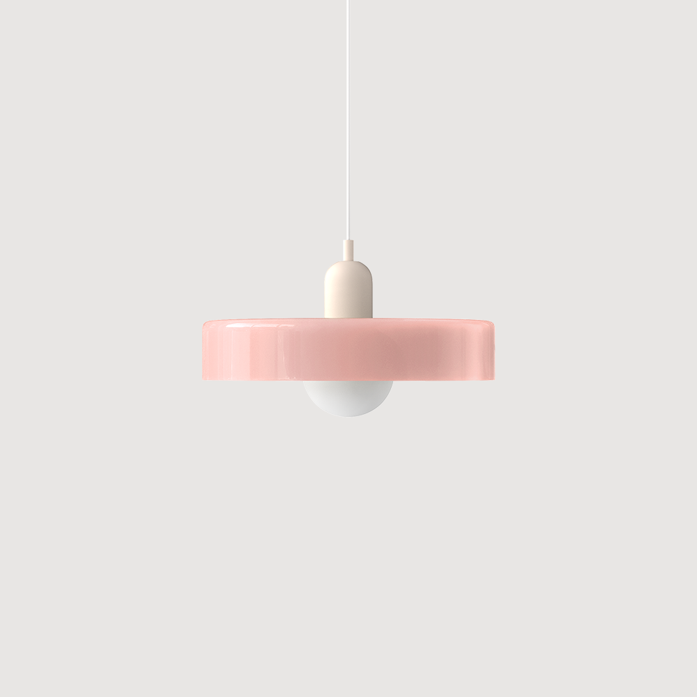 Bauhaus Inspired Colorful Glass Pendant Lamp Carvallo