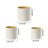 Carvallo – Lyxig Rund Keramisk Blomkruka med Handglaserad Elegans Carvallo