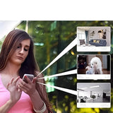 Kompakt trådlös WLAN-övervakningskamera – Minikamera med live streaming Carvallo