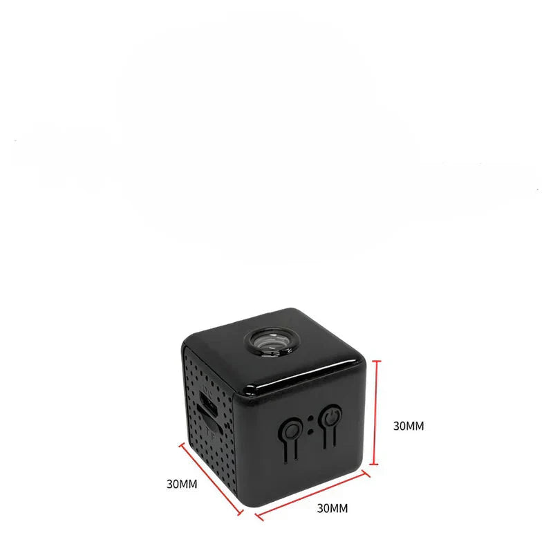 Kompakt trådlös WLAN-övervakningskamera – Minikamera med live streaming Carvallo