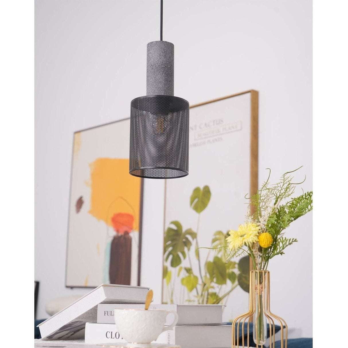 Klassisk taklampa – Dekorativ taklampa med varmt, mysigt ljus Carvallo