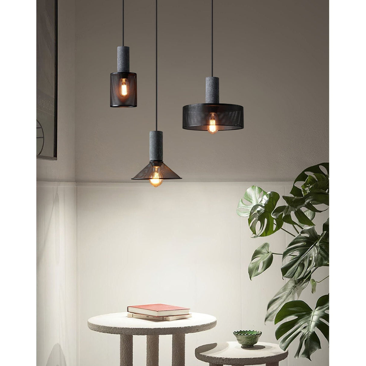 Klassisk taklampa – Dekorativ taklampa med varmt, mysigt ljus Carvallo