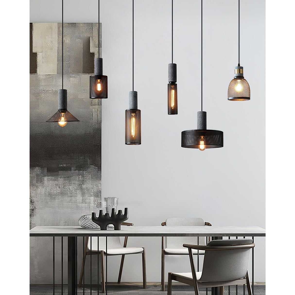 Klassisk taklampa – Dekorativ taklampa med varmt, mysigt ljus Carvallo