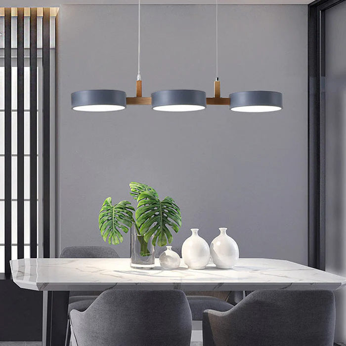 Cylindra Nord Takpendel – Flerljus Cylindrisk Pendellampa i Nordisk Design Hemnix