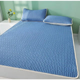 CoolDream Set - Latex Kylmadrass Set med Kuddöverdrag Carvallo