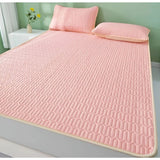 CoolDream Set - Latex Kylmadrass Set med Kuddöverdrag Carvallo