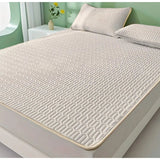 CoolDream Set - Latex Kylmadrass Set med Kuddöverdrag Carvallo