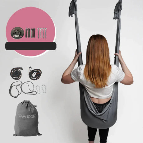 Unisex Yoga Hammock Justerbar Polyester för Avkoppling och Träning Hemnix