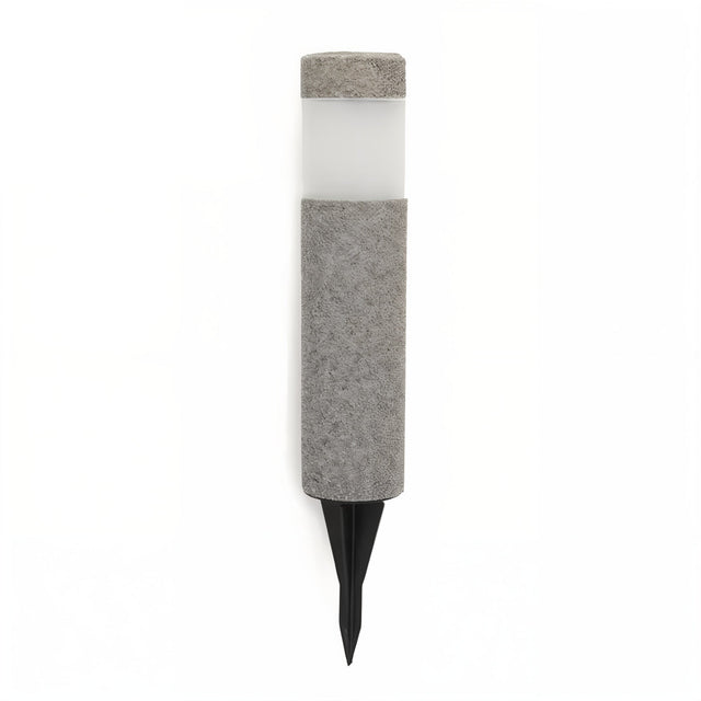 Carvallo Trädgårdslampa | Solenergi LED Pelare | Väderbeständig & Elegant | 38 cm Höjd Carvallo