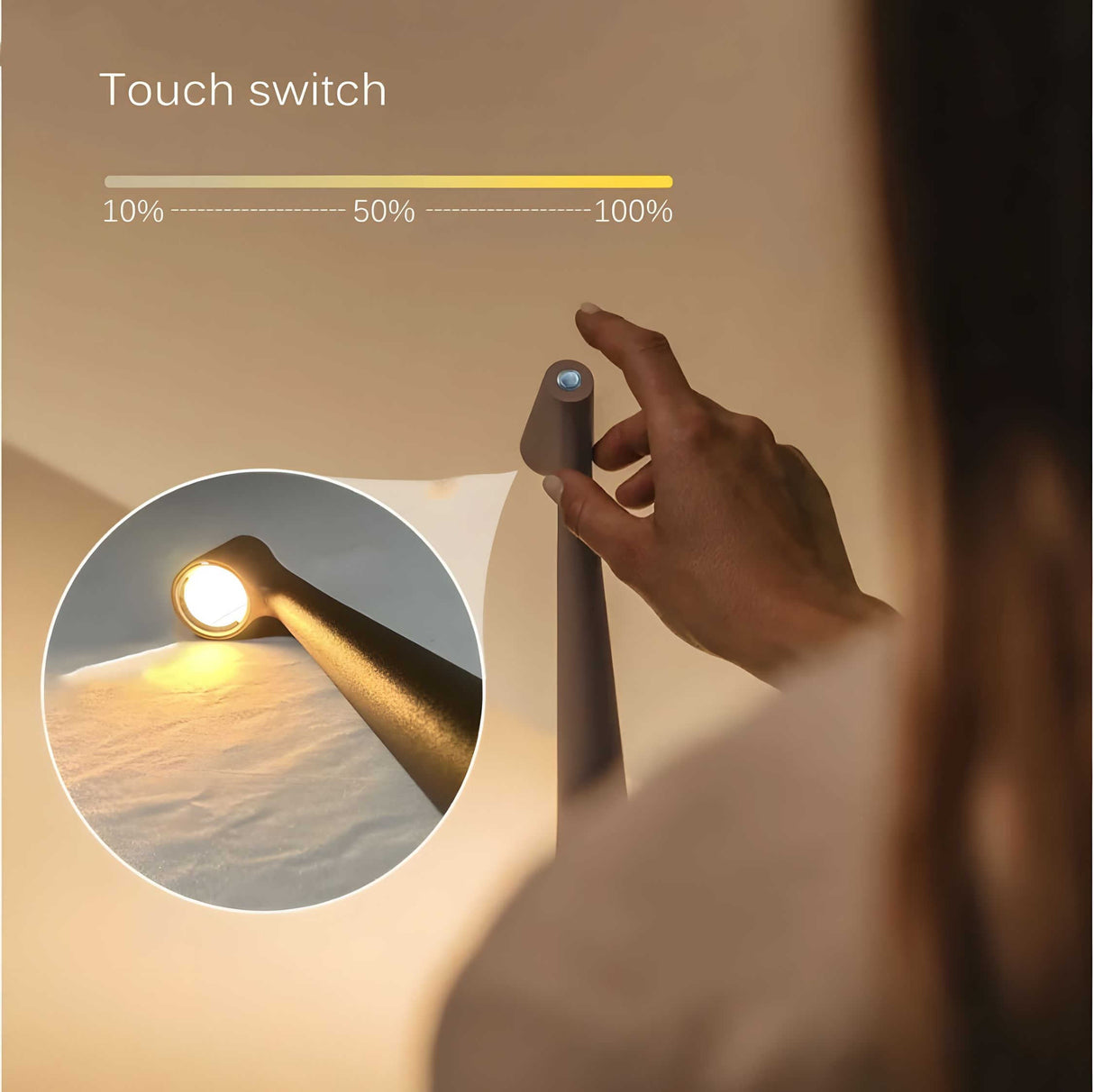 Carvallo – Elegant Dimbara Bordslampa med Raffinerad Elegans Carvallo