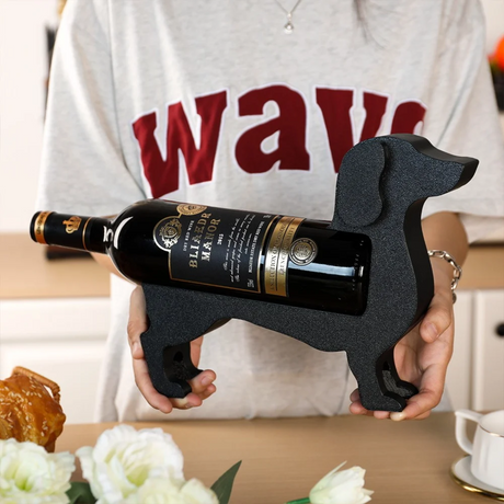 Carvallo Dachshund CorkHound | Originellt design | Stabil & Dekorativ | För 375–500 ml Carvallo