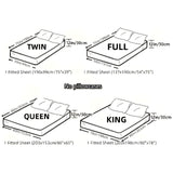 CozyVelvet Duvet Cover - Bekväm Tjockad Mjölkmadrasskydd Carvallo