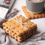 Kexunderläggen® | Glasunderlägg-Hemnix-Bokträ-6-pack (30% rabatt)-Hemnix