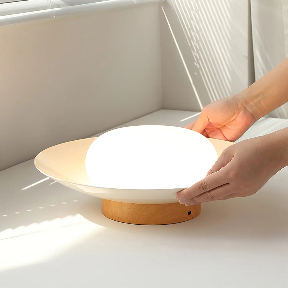 Rund Plafondlampa för Sovrum Carvallo