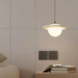 Kreativ Färgglad Planet Glas Pendel Carvallo