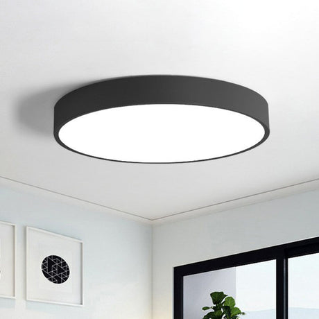 Ultra-tunn LED taklampa | 12" inbyggd | 1" tunn profil | LED Carvallo