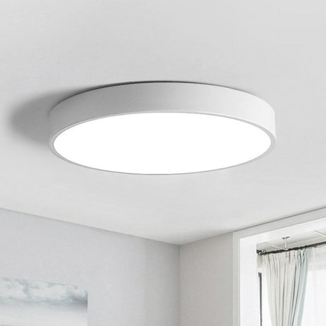 Ultra-tunn LED taklampa | 12" inbyggd | 1" tunn profil | LED Carvallo