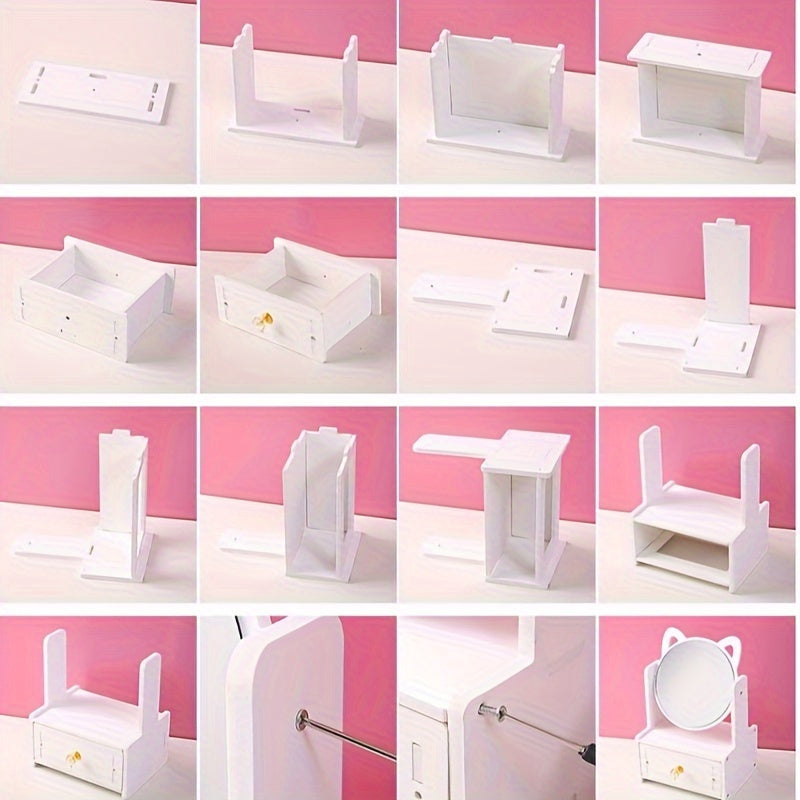 Makeup Spegel Med Förvaring Söt Bord Design Carvallo