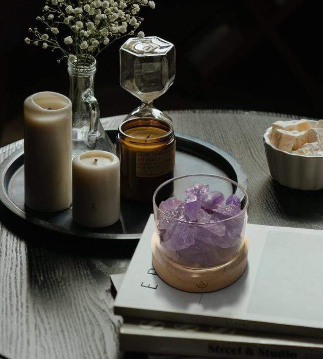 AuraGem – Kristallinspirerad eterisk oljediffusor MILA Sverige