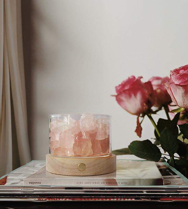 AuraGem – Kristallinspirerad eterisk oljediffusor MILA Sverige