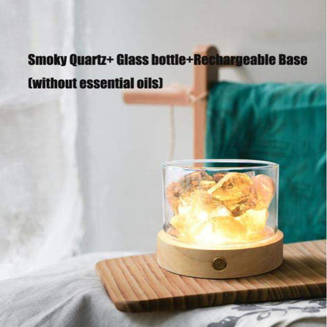 AuraGem – Kristallinspirerad eterisk oljediffusor MILA Sverige