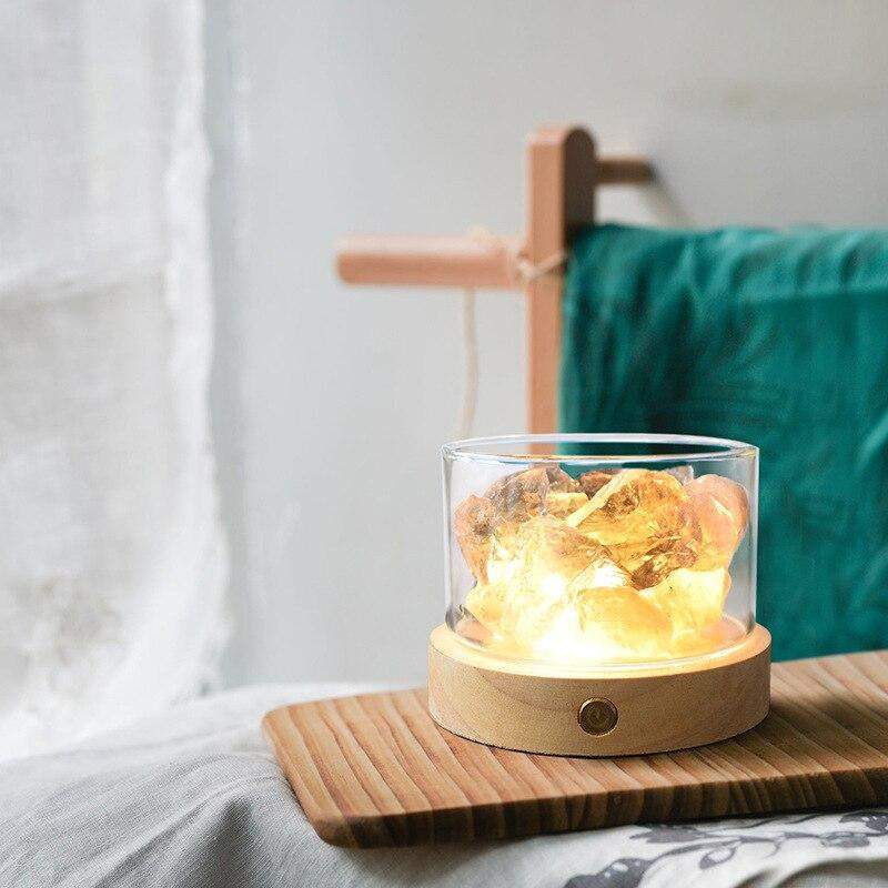 AuraGem – Kristallinspirerad eterisk oljediffusor MILA Sverige